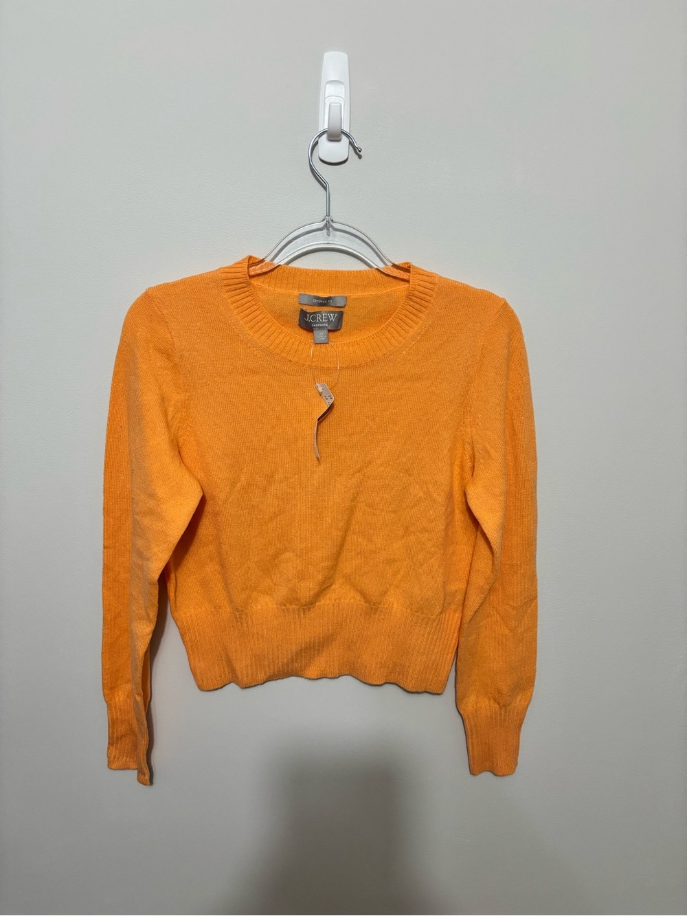 New JCREW SZ XS Cashmere crewneck sweater - Picture 2 of 7